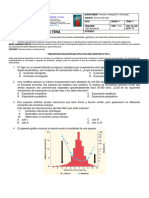 Examen Tercer Periodo 9° Biologia