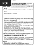 YAN-HS-STA RO-033 Lentes de Seguridad Con Prescripción Médica