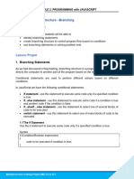 Module 2 Lesson 3 Branch