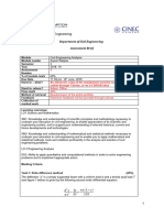 5CV004 Assessment Brief CINEC - 2018-19