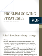 Chapter 3 Problem Solving Strategies