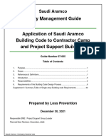 SMG 07-005 Application of Saudi Aramco Building Code To Contractors 2021-11-25