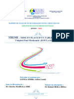 RAPPORT DE STAGE DE FIN 2023 - KM