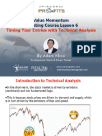 Lesson 6 - Technical Analysis