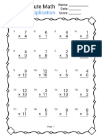 MULTIPLICATION