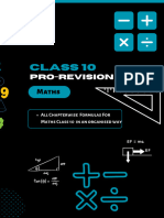 Class 10 Apex Formula Sheet