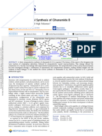 Yu Et Al 2024 Atroposelective Total Synthesis of Cihunamide B