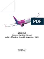 WIZZ AIR Ground Handling Manual (W6, W9), Effective 08NOV21