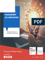 MASTER Management Innovation Parcours Strategies Innovation Dynamiques Entrepreneuriales