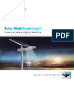 Solar Nighthawk Light, NH50 - NH200 60w