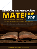 Esbocos No Evangelho de Mateus