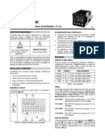 v11x B Manual n1040 Portuguese