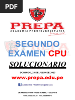 2do Examen Cpu 2023 - 2