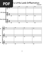 Nakyung Kang Me-212 Orff Arrangement - Score