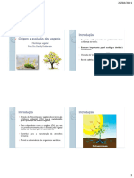 Aula 3 - Evolução e Classificação Dos Vegetais