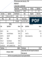 Salary Slip Original