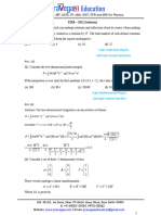 TIFR 2022 Question With Solution