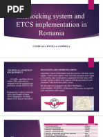 Interlocking System and e ETCS Implementation in Romania