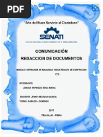 Comunicación Redaccion de Documentos: "Año Del Buen Servicio Al Ciudadano"