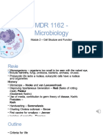 MDR 1162 - 2 Cell Structure and Function