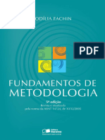 Resumo Fundamentos de Metodologia Odilia Fachin