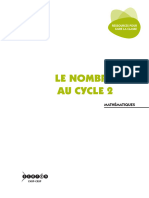 Le Nombre Au Cycle 2 153003