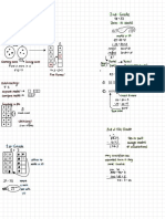 Progression of (+ & - ) Notes