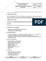 Lqy-Vh-Me-06 Determinación de Sulfato de Cobre Por Volumetría