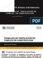 U4 - S14.s2 - VM - TRABAJOS DE VENTILACION EN TUNELES