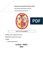 Informe de La Visita Al Hotel Marriot