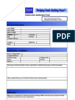 PTE Application Form