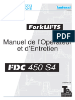 Manuel de L'operateur Et D'entretien FDC 450 S4