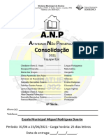 Consolidação Eja 6 Ano