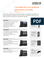 iPECS - LDP-9200 Series - Datasheet - French