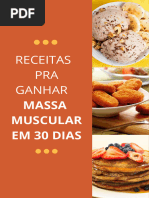 As 78 Melhores Receitas para Ganhar Massa Muscular em 30 Dias