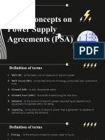 Power Supply Agreement