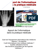 Apport de L'informatique Dans La Pratique Médicale