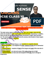 Sense Organs