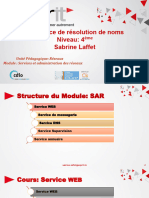 Le Service de Résolution de Noms Niveau: 4 Sabrine Laffet