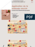 Application de La Méthode HACCP