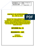 Modelo de Informe SST