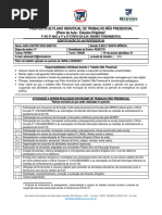 Plano de Aula - 3º Caderno - Patrícia Da Silva Rodrigues