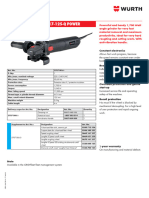 Angle Grinder Ews 17-125-Q Power: Constant Electronics