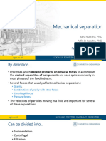 Mechanical Separation: Bayu Nugraha, PH.D Arifin D. Saputro, PH.D