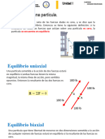 2.2 Equilibrio de Una Partícula