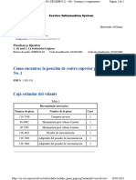 Cómo Encontrar La Posición de Centro Superior para El Pistón No. 1