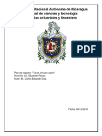 Universidad Nacional Autónoma de Nicaragua Facultad de Ciencias y Tecnología Ciencias Actuariales y Financiera