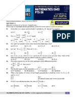 XII-PTS-26 (2023-24) - by O.P. GUPTA