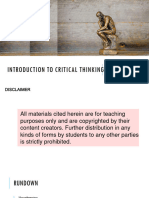 M3 Critical Thinking - SSY1 - 2023 - Updated