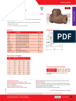 D138 Check Valve Crane